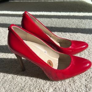Calvin Klein cute Red heels. Size 8